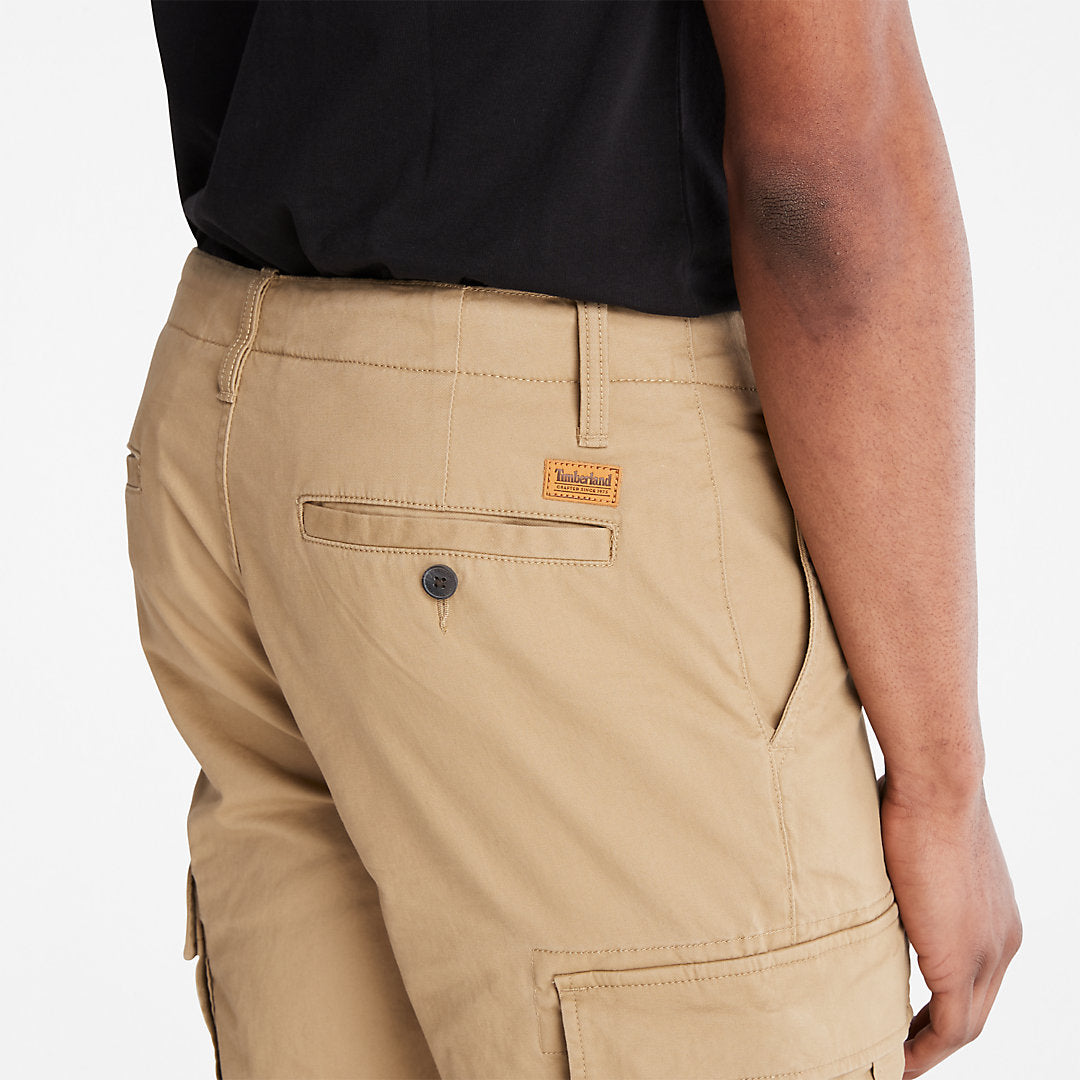 Timberland Mens Squam Lake Cargo Trousers for Men in Khaki