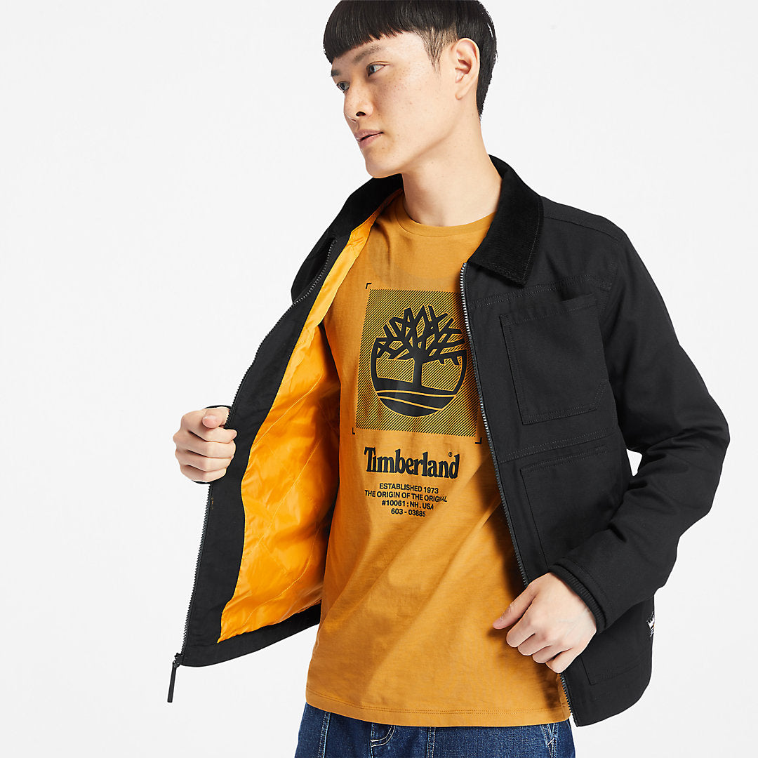 Timberland Mens Chore Jacket for Men in Black