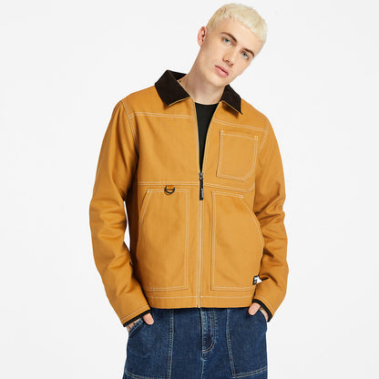Timberland Mens Chore Jacket for Men in Yellow