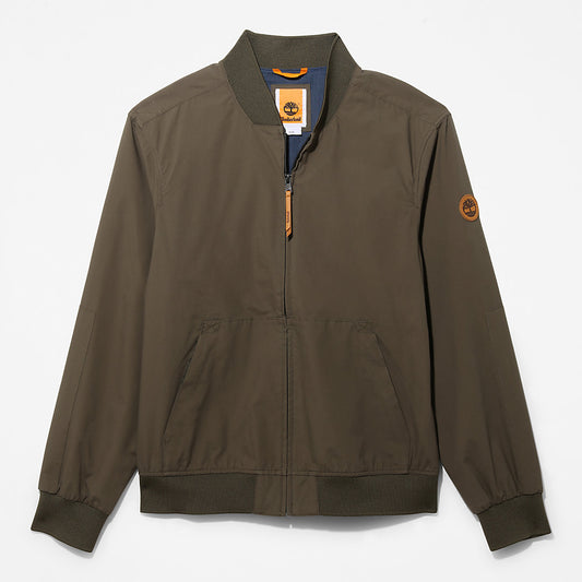 Timberland Mens Outdoor Heritage Bomber Jacket for Men in Dark Green