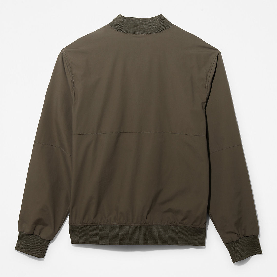 Timberland Mens Outdoor Heritage Bomber Jacket for Men in Dark Green