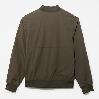 Timberland Mens Outdoor Heritage Bomber Jacket for Men in Dark Green