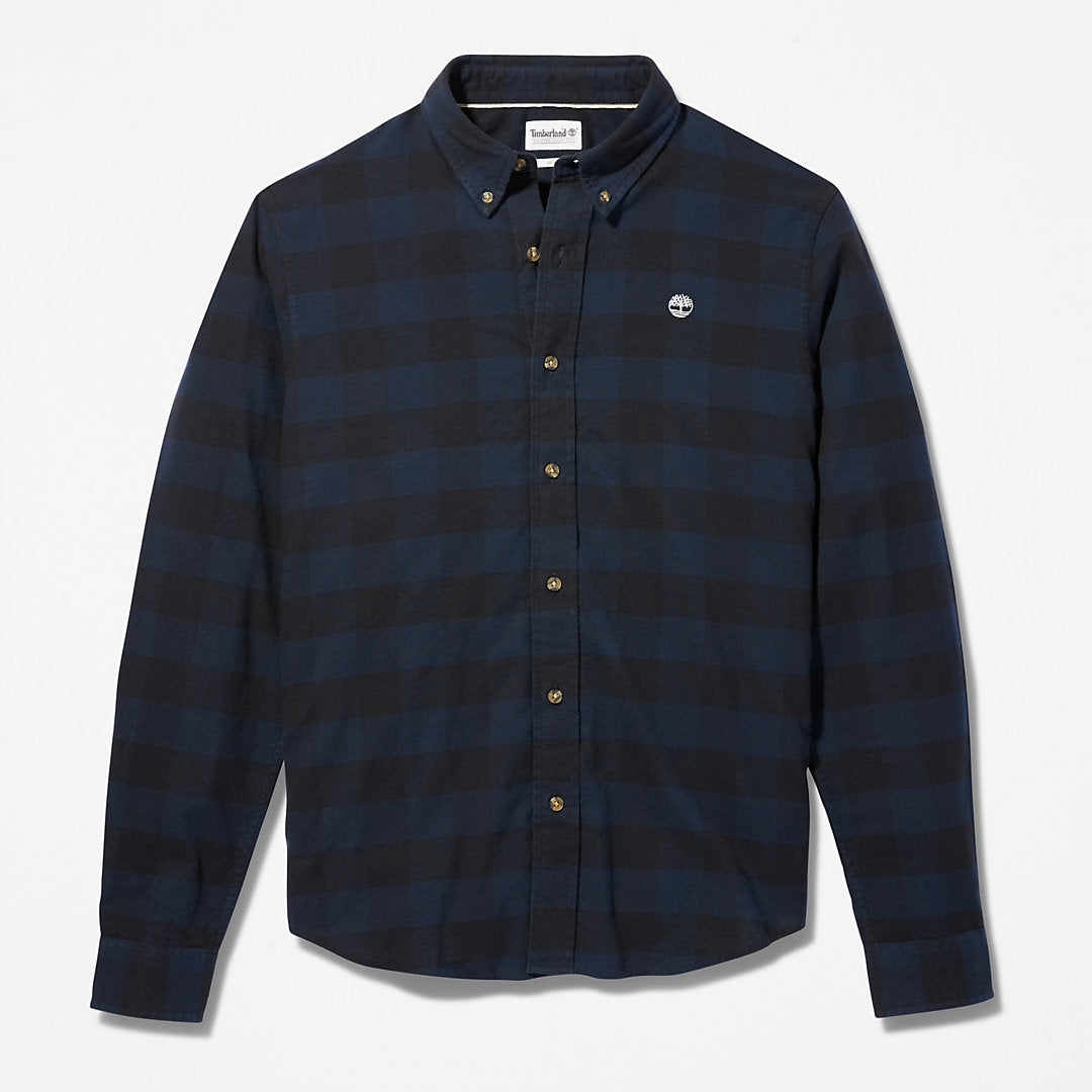 Timberland Mens Mascoma River Check Shirt for Men in Navy