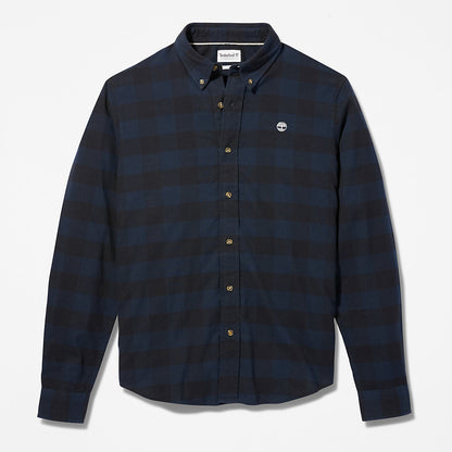 Timberland Mens Mascoma River Check Shirt for Men in Navy