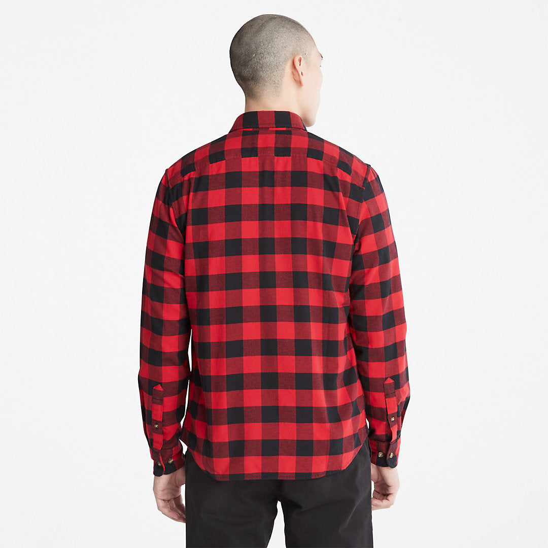Timberland Mens Mascoma River Check Shirt for Men in Red