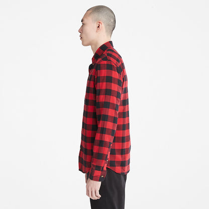 Timberland Mens Mascoma River Check Shirt for Men in Red