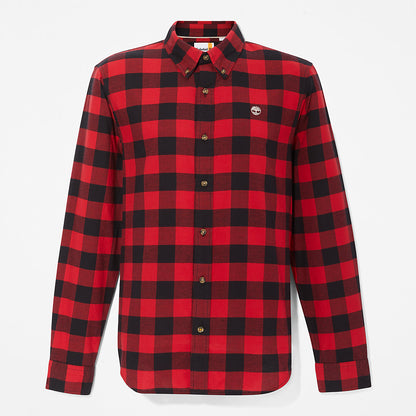 Timberland Mens Mascoma River Check Shirt for Men in Red