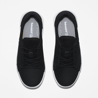 Timberland Kids Seneca Bay Leather Trainer for Kids in Black