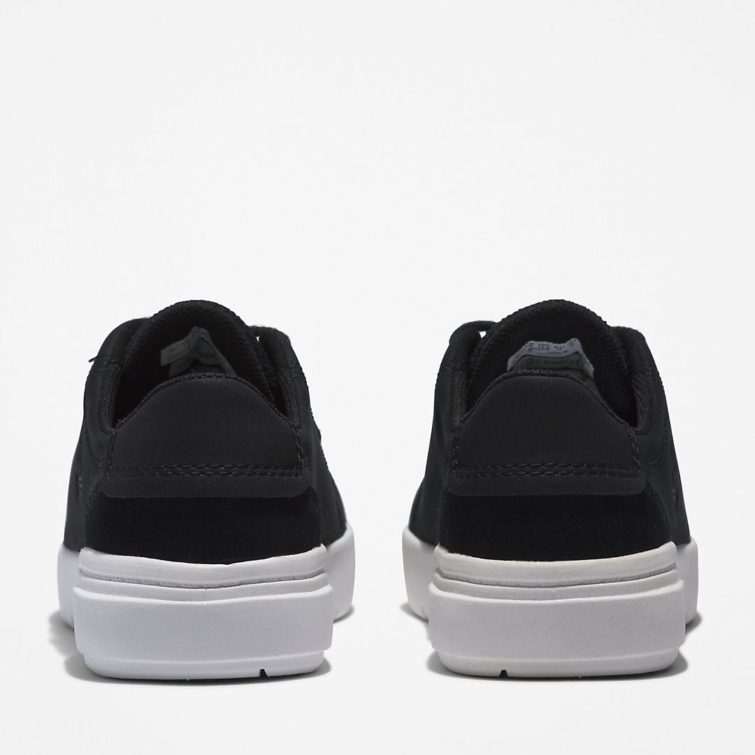 Timberland Kids Seneca Bay Leather Trainer for Kids in Black