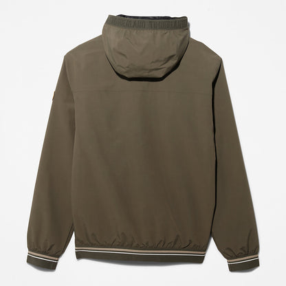 Timberland Mens Coastal Cool Hooded Bomber Jacket for Men in Green