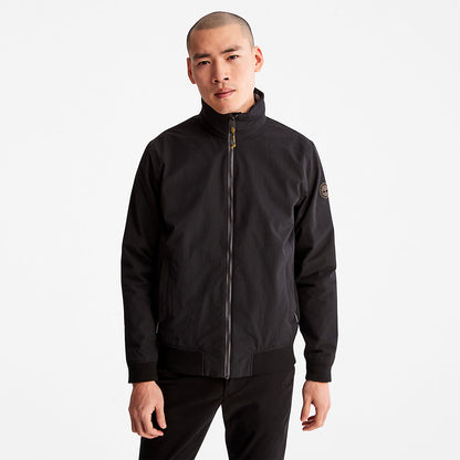 Timberland Mens Mount Lafayette Bomber Jacket for Men in Black