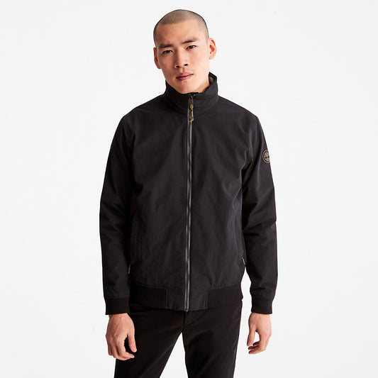 Timberland Mens Mount Lafayette Bomber Jacket for Men in Black