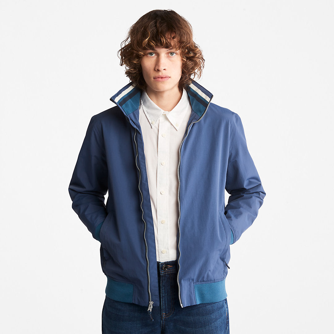 Timberland Mens Mount Lafayette Bomber Jacket for Men in Blue