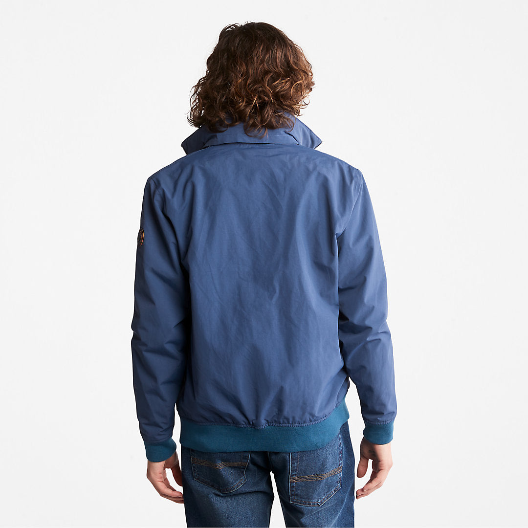 Timberland Mens Mount Lafayette Bomber Jacket for Men in Blue