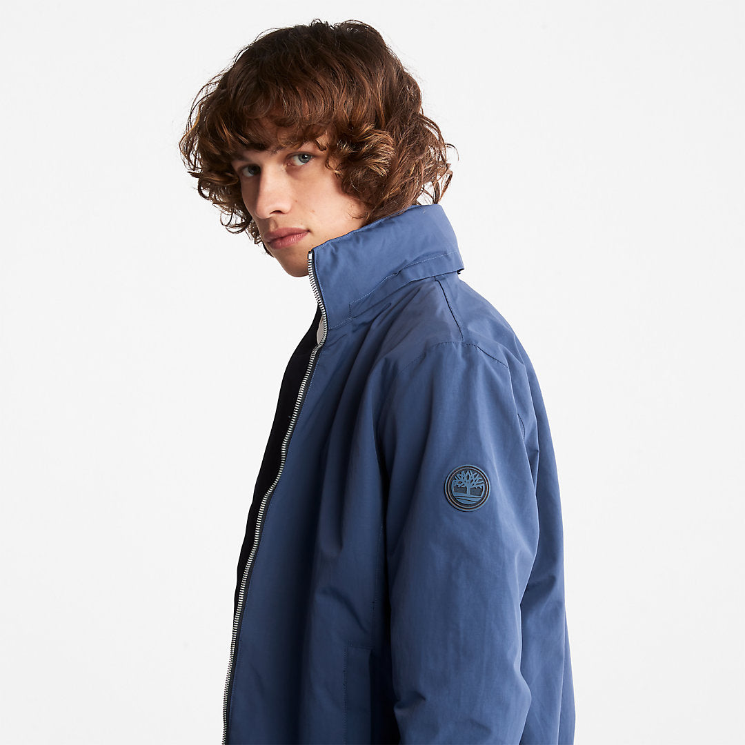 Timberland Mens Mount Lafayette Bomber Jacket for Men in Blue