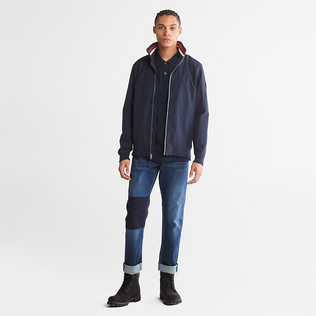 Timberland Mens Mount Lafayette Bomber Jacket for Men in Navy