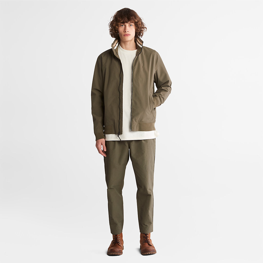 Timberland Mens Mount Lafayette Bomber Jacket for Men in Green
