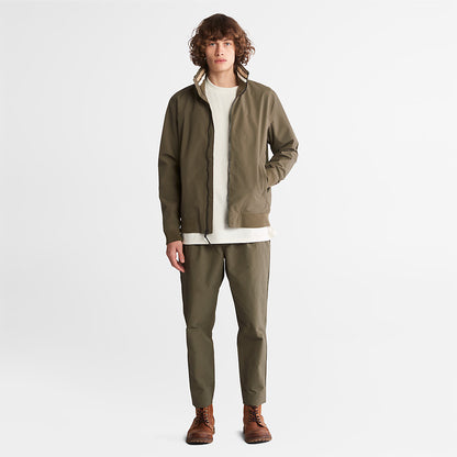 Timberland Mens Mount Lafayette Bomber Jacket for Men in Green