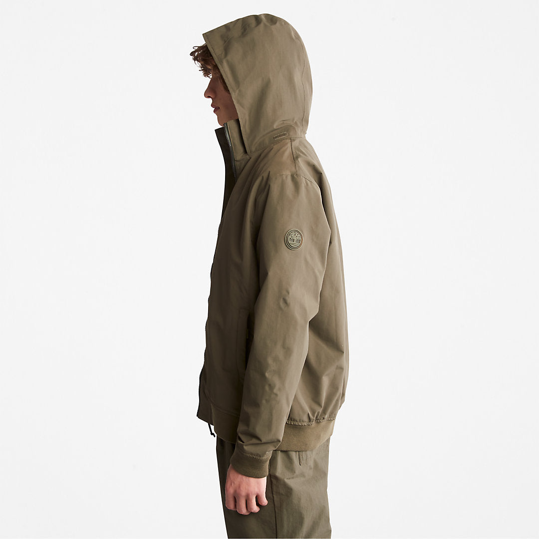 Timberland Mens Mount Lafayette Bomber Jacket for Men in Green