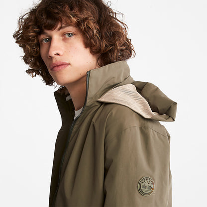 Timberland Mens Mount Lafayette Bomber Jacket for Men in Green