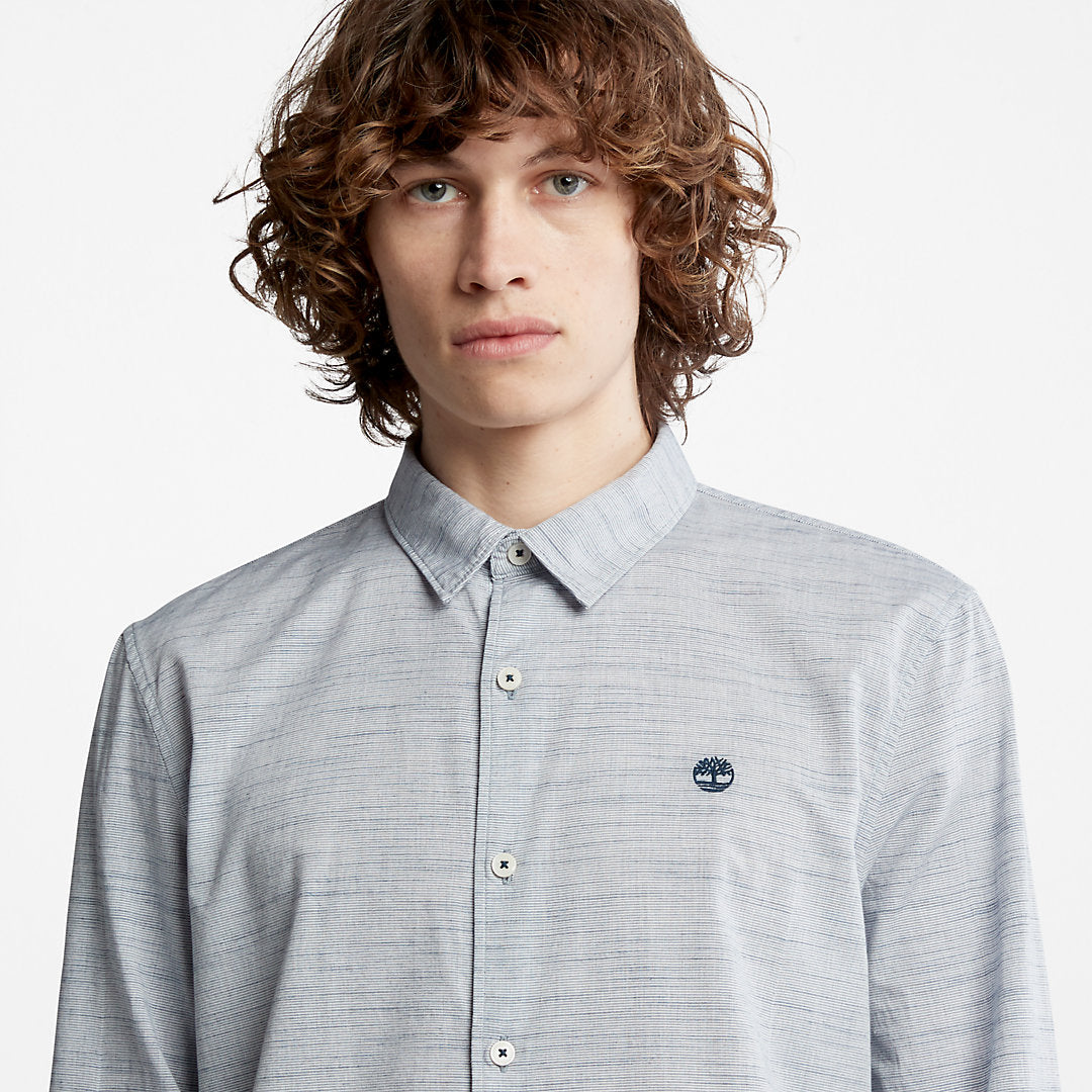 Timberland Mens Tioga River Shirt for Men in Blue