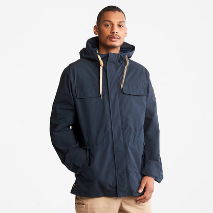 Timberland Mens Outdoor Heritage Field Parka for Men in Navy