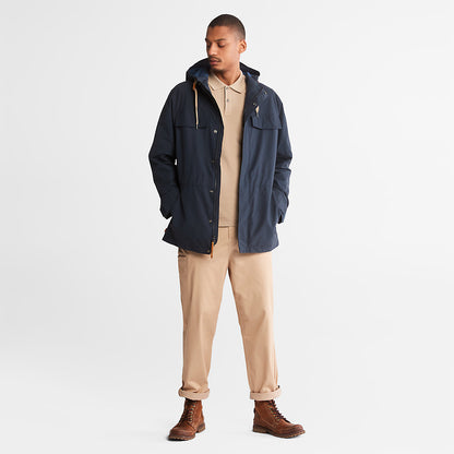 Timberland Mens Outdoor Heritage Field Parka for Men in Navy