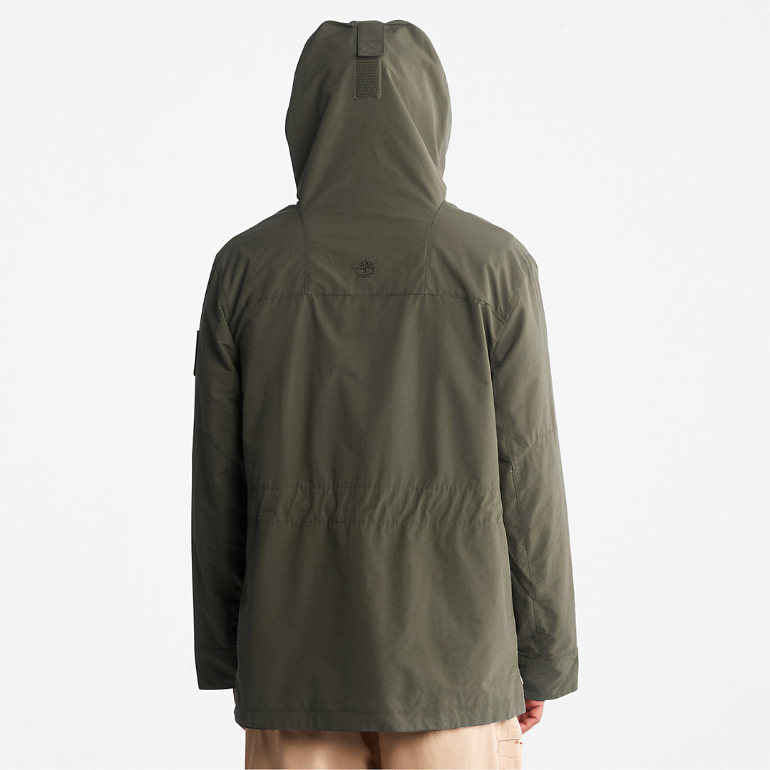 Timberland Mens Outdoor Heritage Field Parka for Men in Dark Green