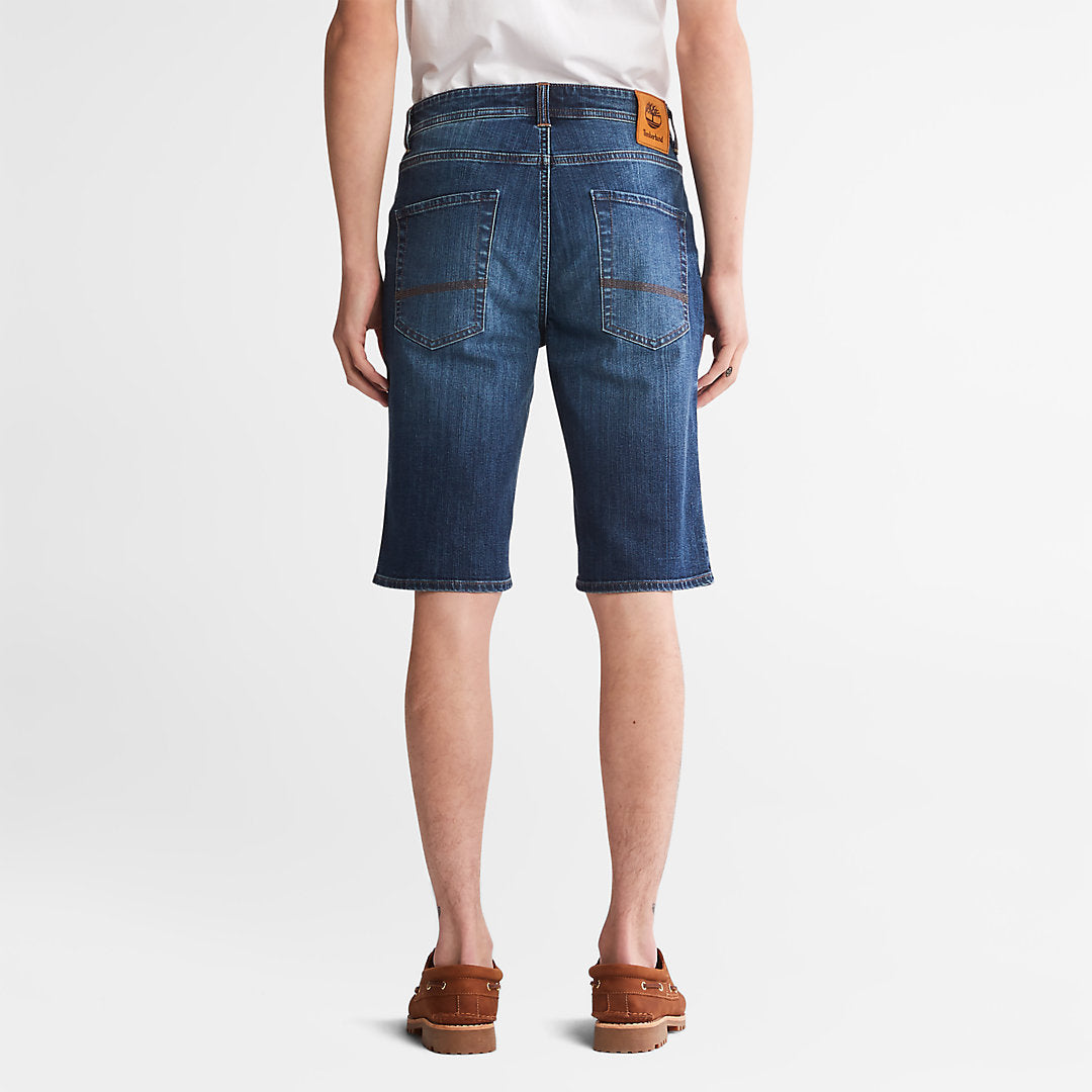 Timberland Mens Canobie Lake Denim Shorts for Men in Indigo