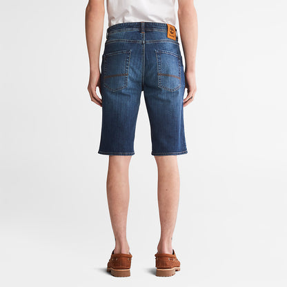 Timberland Mens Canobie Lake Denim Shorts for Men in Indigo