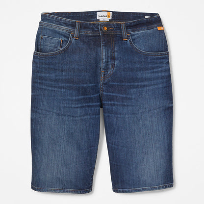 Timberland Mens Canobie Lake Denim Shorts for Men in Indigo