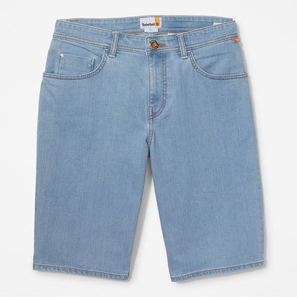 Timberland Mens Canobie Lake Denim Shorts for Men in Blue