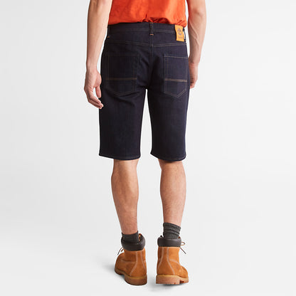 Timberland Mens Canobie Lake Denim Shorts for Men in Indigo