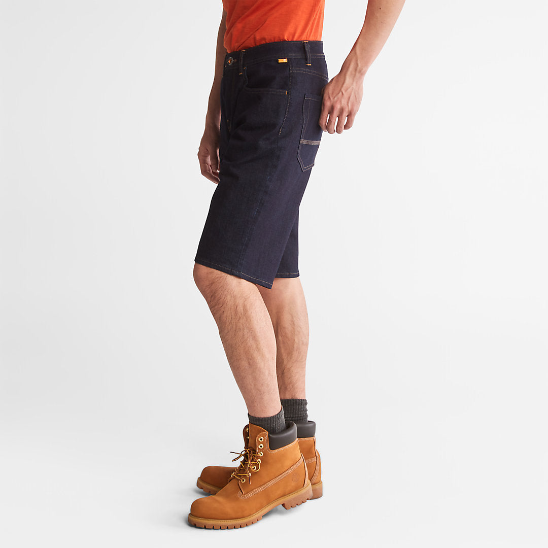 Timberland Mens Canobie Lake Denim Shorts for Men in Indigo