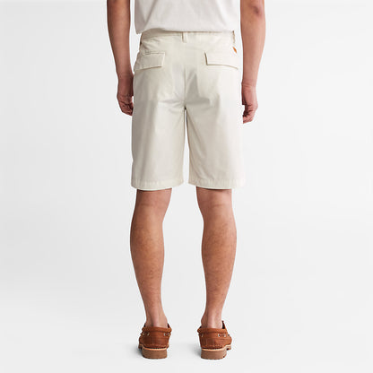 Timberland Mens Squam Lake Super-Lightweight Shorts for Men in White