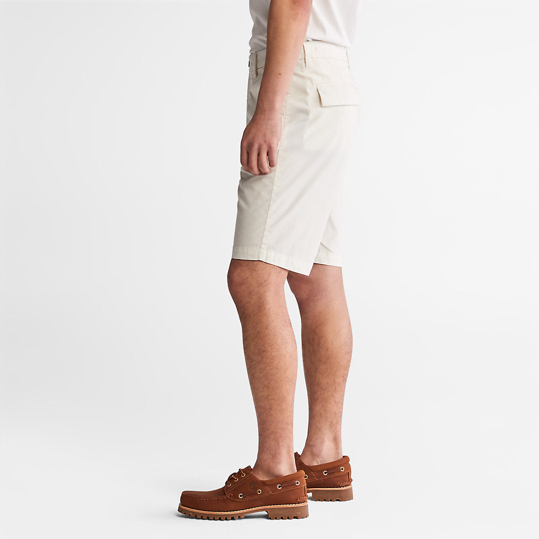 Timberland Mens Squam Lake Super-Lightweight Shorts for Men in White