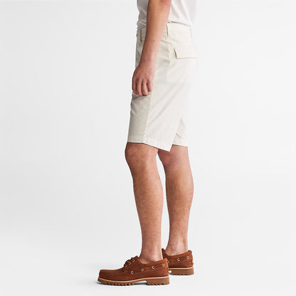 Timberland Mens Squam Lake Super-Lightweight Shorts for Men in White