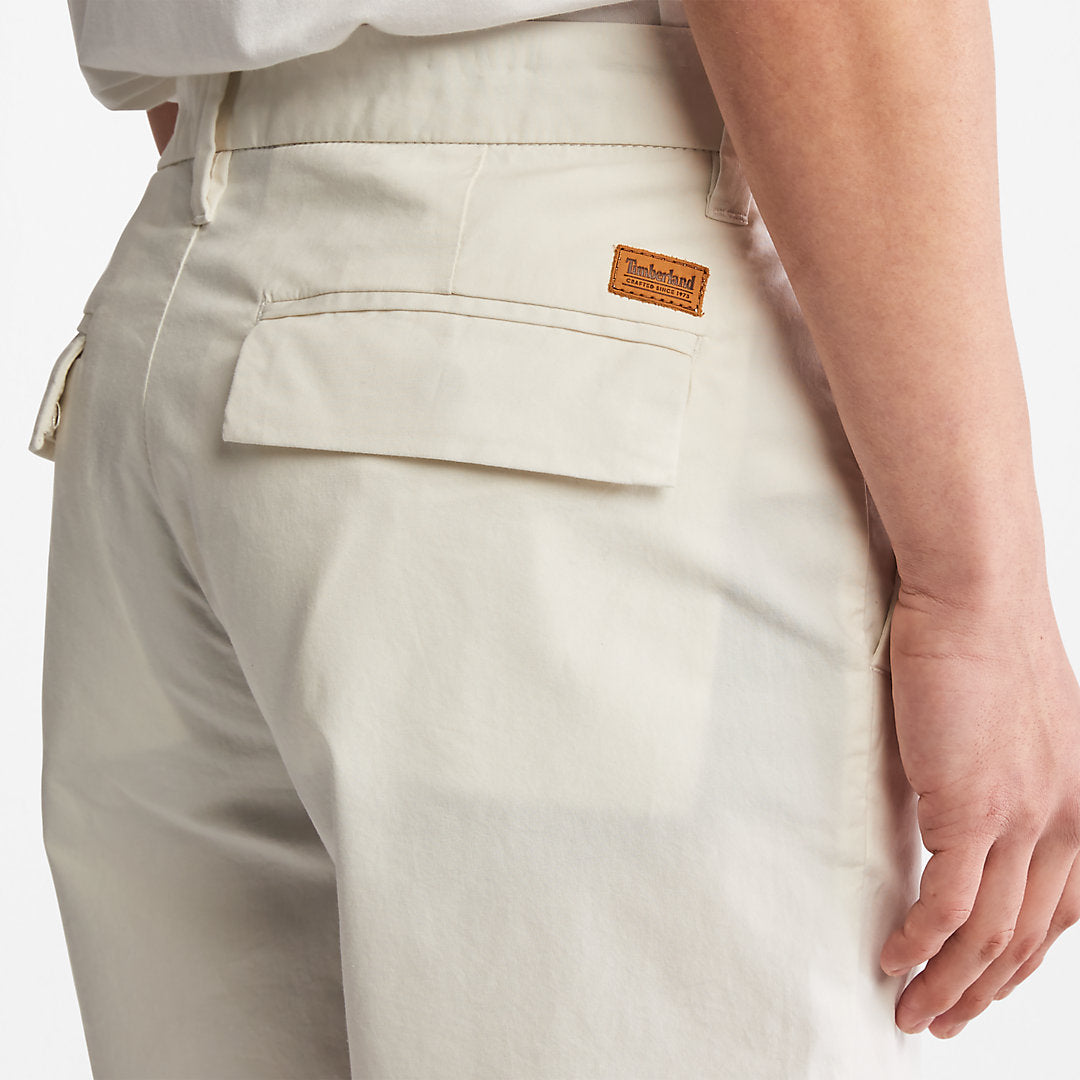 Timberland Mens Squam Lake Super-Lightweight Shorts for Men in White