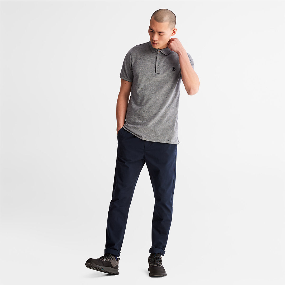 Timberland Mens Baboosic Brook Polo Shirt for Men in Navy