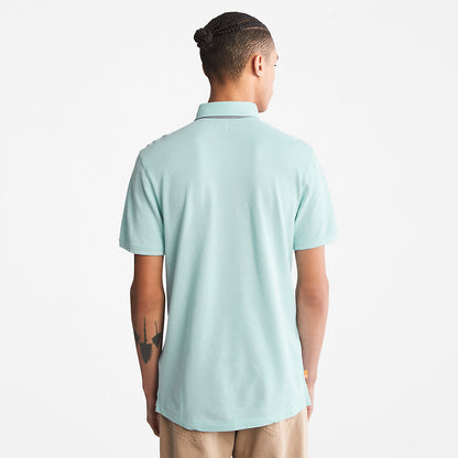Timberland Mens Baboosic Brook Oxford Polo for Men in Green