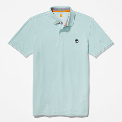 Timberland Mens Baboosic Brook Oxford Polo for Men in Green