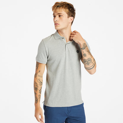 Timberland Mens Merrymeeting River Polo Shirt for Men in Grey