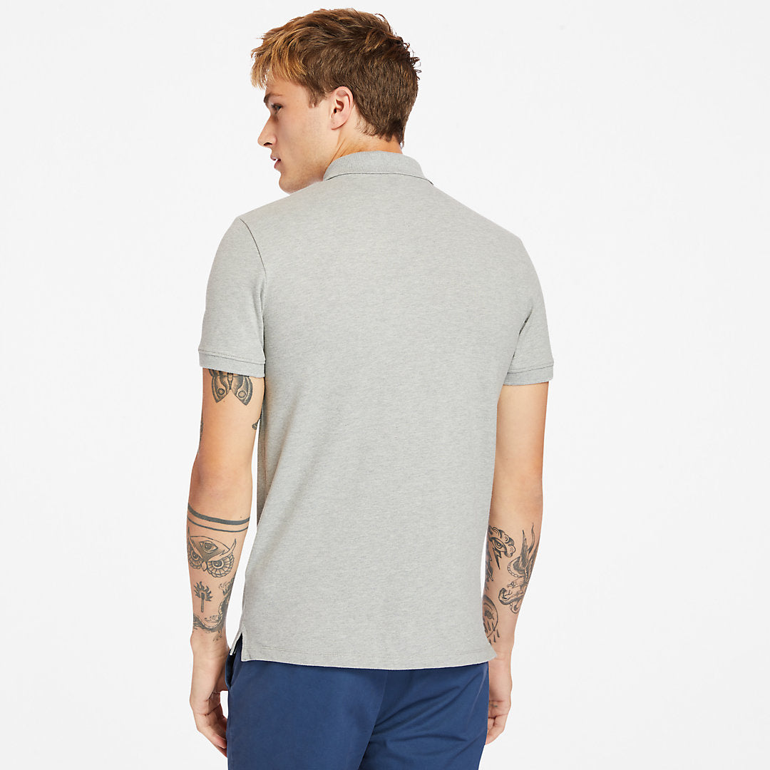 Timberland Mens Merrymeeting River Polo Shirt for Men in Grey