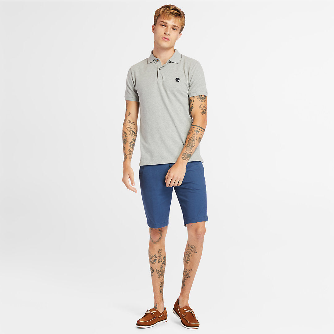 Timberland Mens Merrymeeting River Polo Shirt for Men in Grey