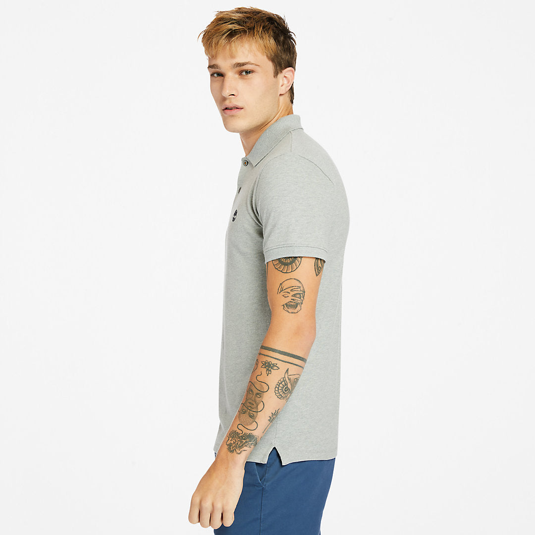 Timberland Mens Merrymeeting River Polo Shirt for Men in Grey