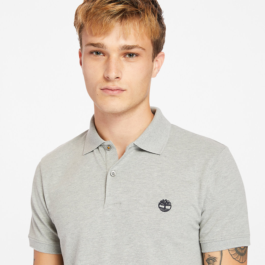 Timberland Mens Merrymeeting River Polo Shirt for Men in Grey