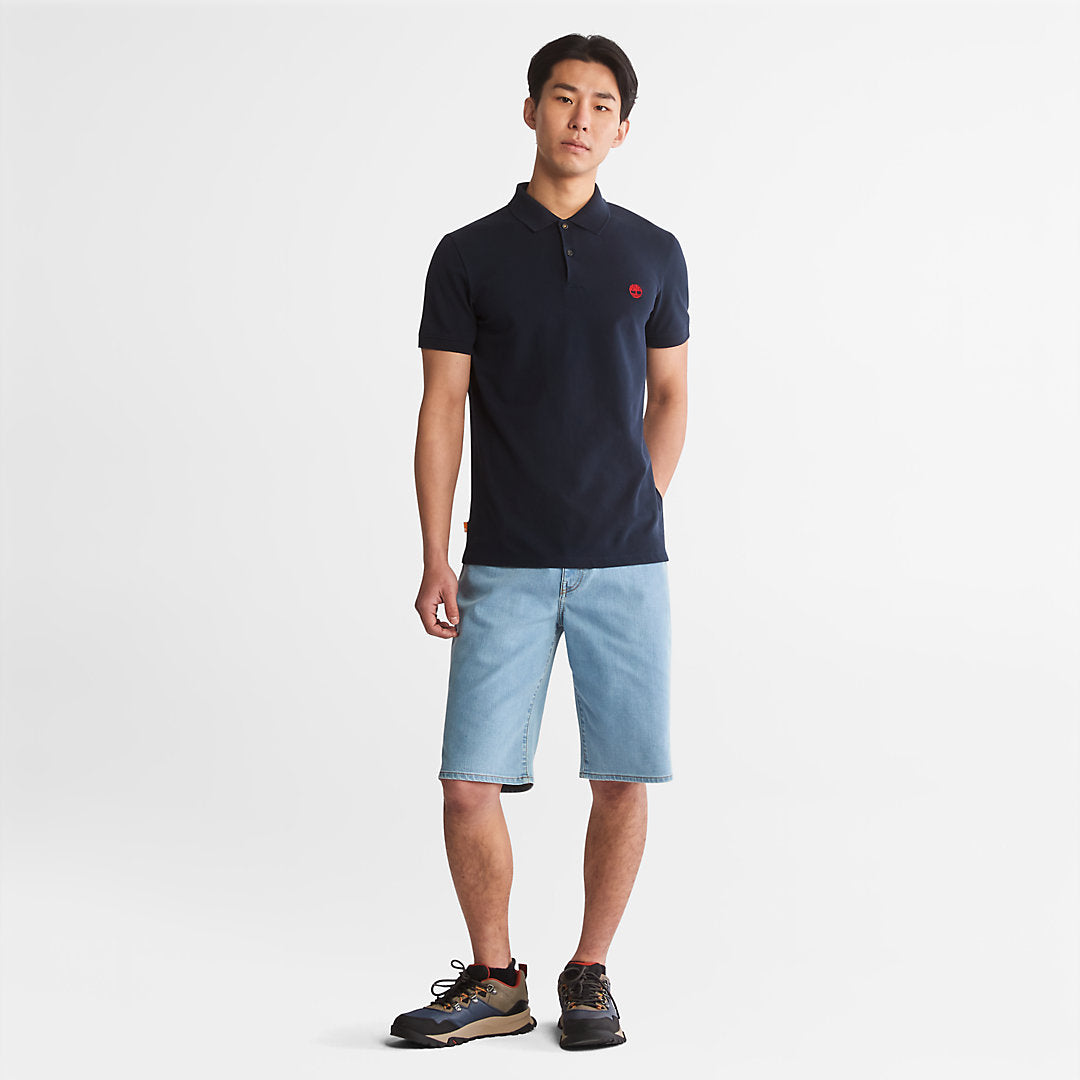 Timberland Mens Merrymeeting River Polo Shirt for Men in Navy