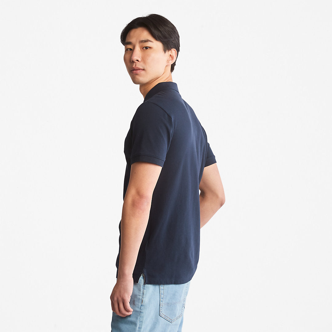 Timberland Mens Merrymeeting River Polo Shirt for Men in Navy