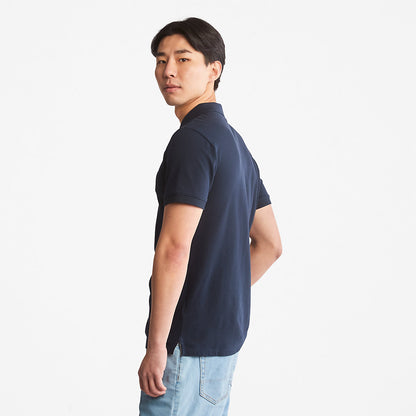 Timberland Mens Merrymeeting River Polo Shirt for Men in Navy