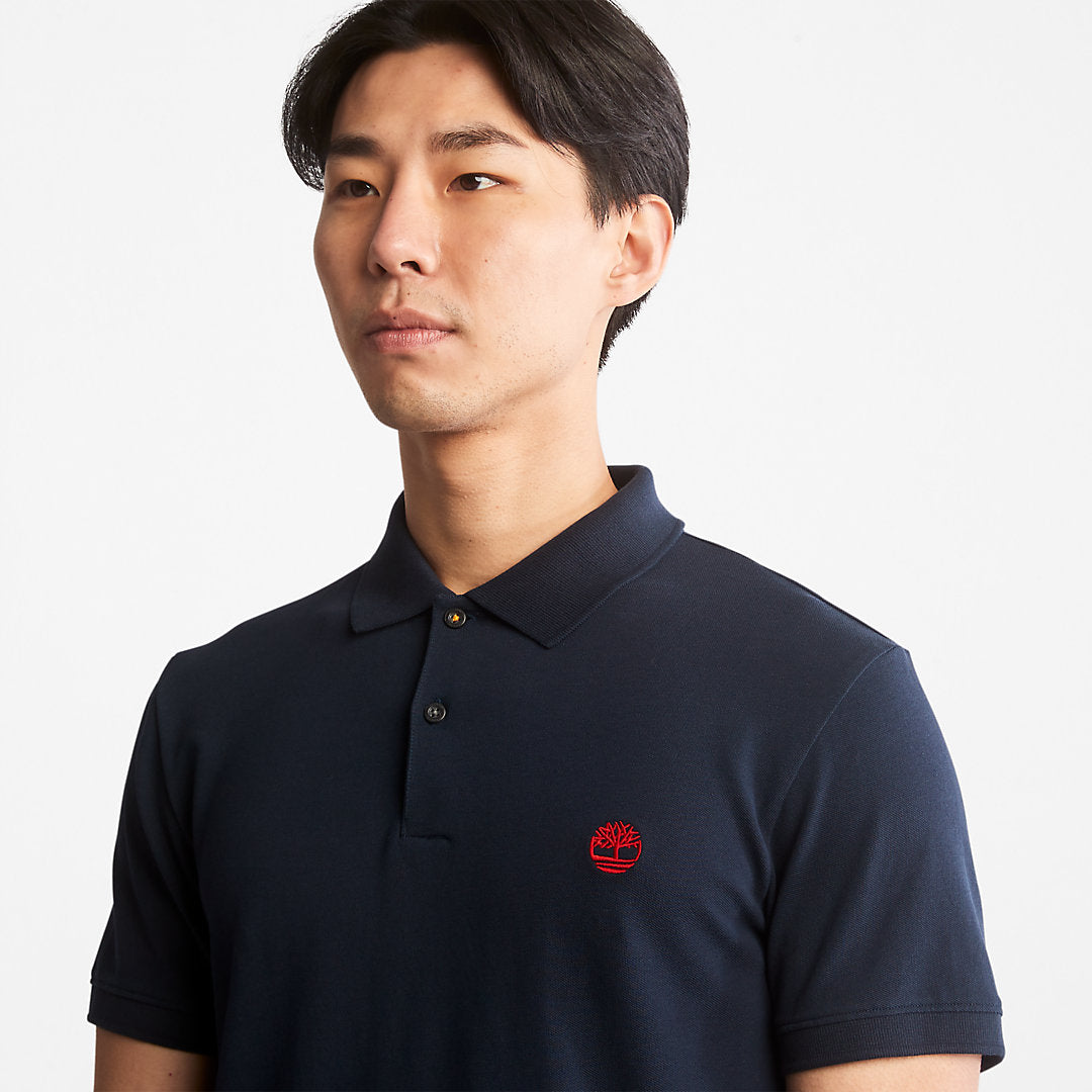 Timberland Mens Merrymeeting River Polo Shirt for Men in Navy